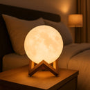 Umidificador Aromatizador Abajur Lua 3D